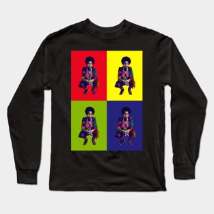 Nina Simone Pop art Long Sleeve T-Shirt